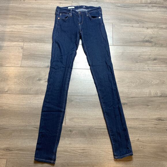 AG Adriano Goldschmied Legging Super Skinny Low Rise Jeans Women's Size 28x36 - Picture 2 of 9